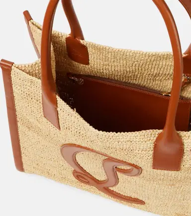 Christian Louboutin By My Side E/W Large raffia tote bag | Thumbnail 4