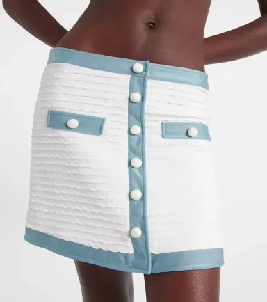 ADRIANA DEGREAS Jacquard miniskirt | Thumbnail 2