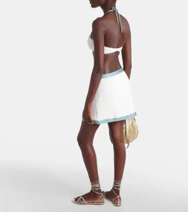 ADRIANA DEGREAS Jacquard miniskirt | Thumbnail 4