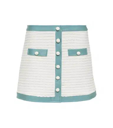 ADRIANA DEGREAS Jacquard miniskirt | Thumbnail 1
