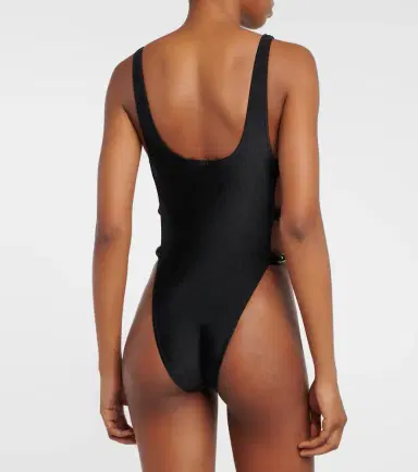 ADRIANA DEGREAS Deco cutout swimsuit | Thumbnail 2