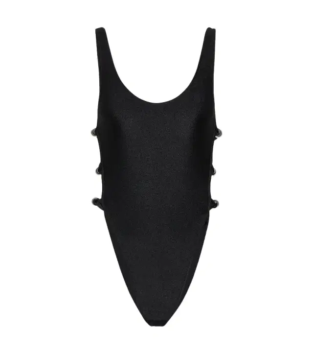 ADRIANA DEGREAS Deco cutout swimsuit