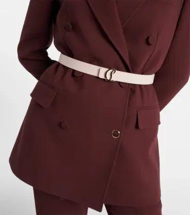 Christian Louboutin CL Logo leather belt | Thumbnail 3