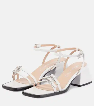 NODALETO Bulla Laetitia 45 leather sandals | Thumbnail 2