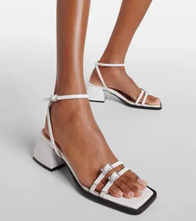 NODALETO Bulla Laetitia 45 leather sandals | Thumbnail 6