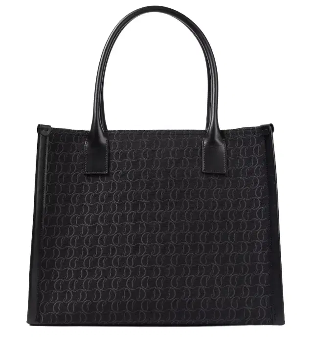 Christian Louboutin By My Side E/W Large canvas tote bag