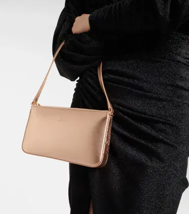 Christian Louboutin Loubila metallic leather shoulder bag | Thumbnail 6
