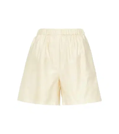 Max Mara Piadena high-rise cotton shorts | Thumbnail 1