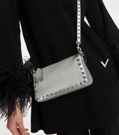 Valentino Garavani Rockstud Small leather crossbody bag | Thumbnail 5 Valentino Garavani Rockstud Small leather crossbody bag | Thumbnail 5