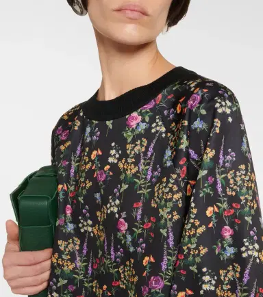 Max Mara Billy floral jersey minidress | Thumbnail 2