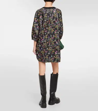 Max Mara Billy floral jersey minidress | Thumbnail 5
