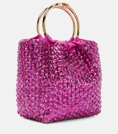 Valentino Garavani Carry Secrets Small embellished bucket bag | Thumbnail 4