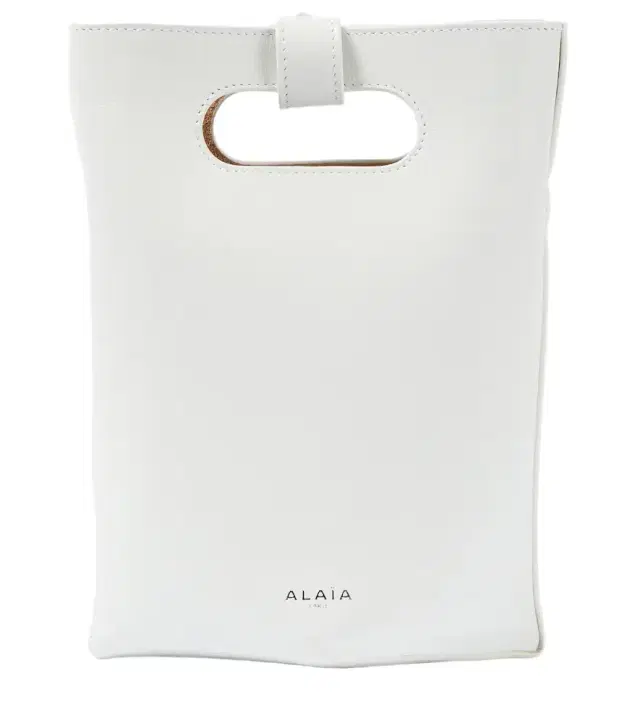 Alaïa Folded Small leather tote bag