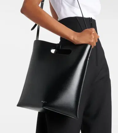 Alaïa Alaïa Folded leather tote bag | Thumbnail 4