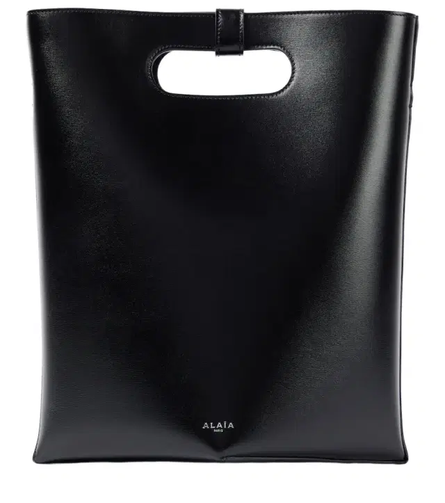 Alaia Alaïa Folded leather tote bag