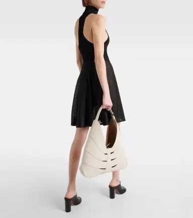 Alaïa Alaïa Delta leather shoulder bag | Thumbnail 5