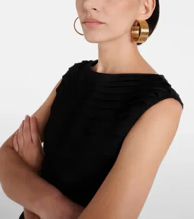 Alaïa Alaïa Loop hoop earrings | Thumbnail 6