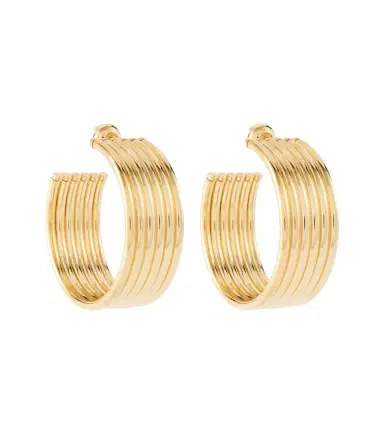 Alaïa Alaïa Loop hoop earrings | Thumbnail 1