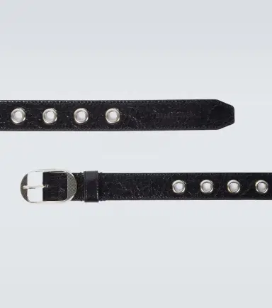 Balenciaga 30 Le Cagole leather belt | Thumbnail 2