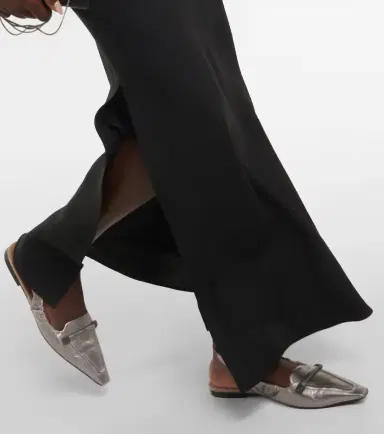 Brunello Cucinelli Twill maxi skirt | Thumbnail 4