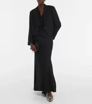 Brunello Cucinelli Twill maxi skirt | Thumbnail 5