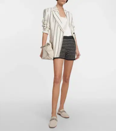 Brunello Cucinelli Knitted cotton shorts | Thumbnail 4