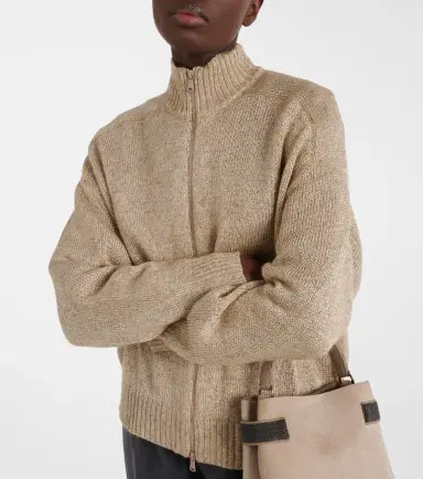 Brunello Cucinelli Zip-up cardigan | Thumbnail 3