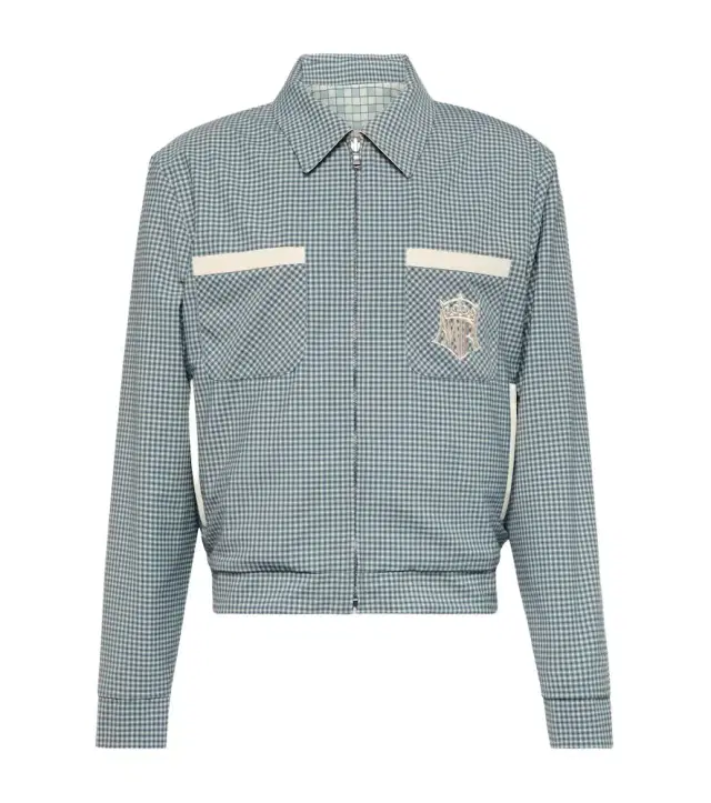 Amiri Reversible checked blouson