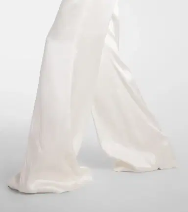 Gabriela Hearst Mabon high-rise silk wide-leg pants | Thumbnail 2