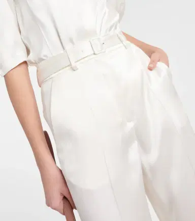 Gabriela Hearst Mabon high-rise silk wide-leg pants | Thumbnail 6