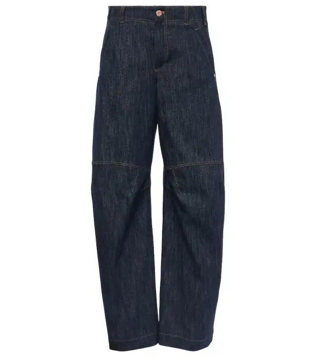 Brunello Cucinelli High-rise wide-leg jeans