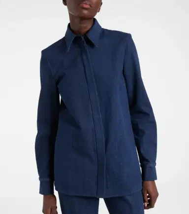 Gabriela Hearst Cruz denim shirt | Thumbnail 6