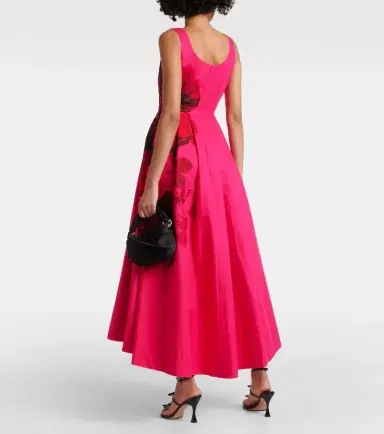 Erdem Floral cotton faille maxi dress | Thumbnail 4