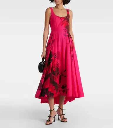 Erdem Floral cotton faille maxi dress | Thumbnail 5