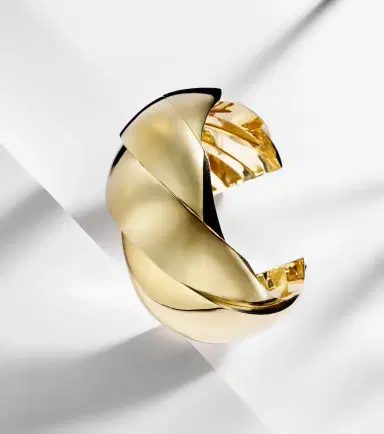 Ileana Makri Blaze 18kt gold cuff bracelet | Thumbnail 5