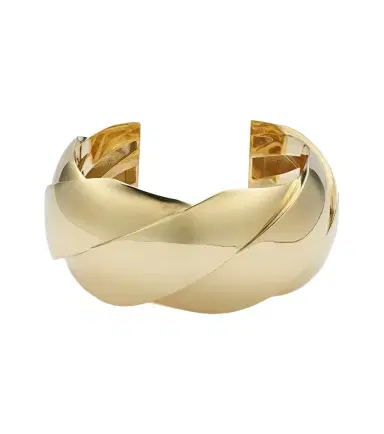 Ileana Makri Blaze 18kt gold cuff bracelet | Thumbnail 1