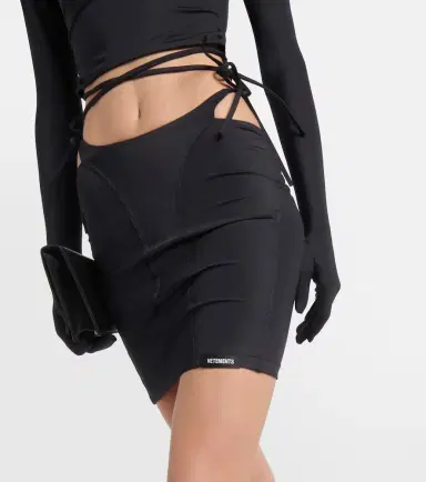 Vetements Deconstructed jersey miniskirt | Thumbnail 4