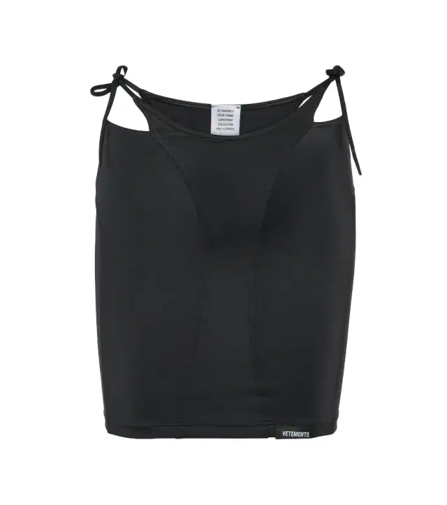 Vetements Deconstructed jersey miniskirt