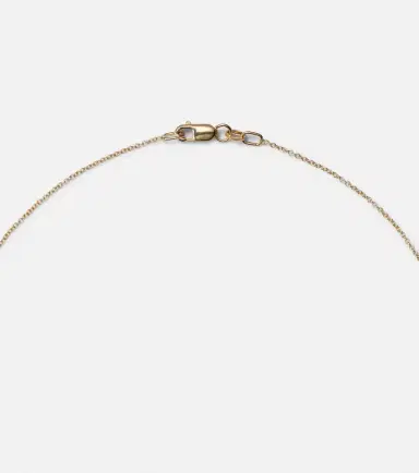 Ileana Makri 18kt gold necklace with diamonds and tsavorites | Thumbnail 3