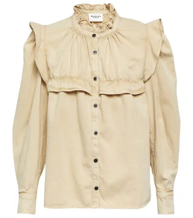 Marant Étoile Idety denim top
