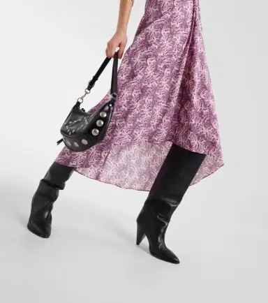 Isabel Marant Albini printed silk-blend midi dress | Thumbnail 4