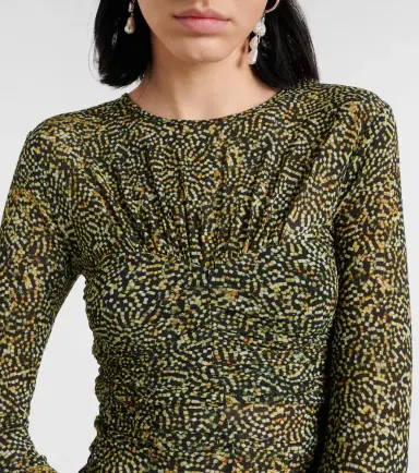 Isabel Marant Jalilagb draped jersey top | Thumbnail 4