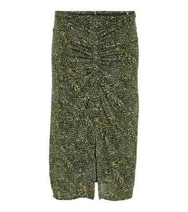 Isabel Marant Draped jersey midi skirt | Thumbnail 1