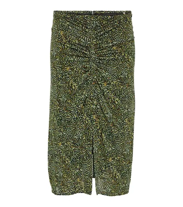 Isabel Marant Draped jersey midi skirt