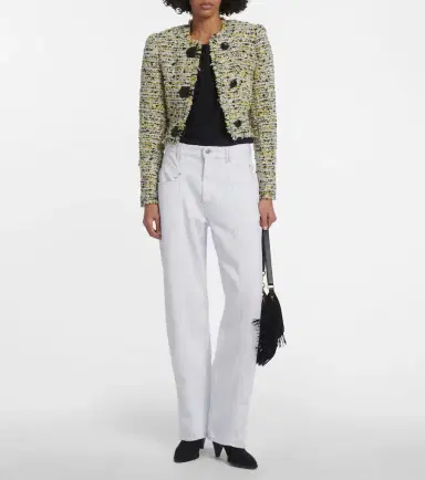 Isabel Marant Gradilia cropped wool-blend jacket | Thumbnail 5 Isabel Marant Gradilia cropped wool-blend jacket | Thumbnail 5