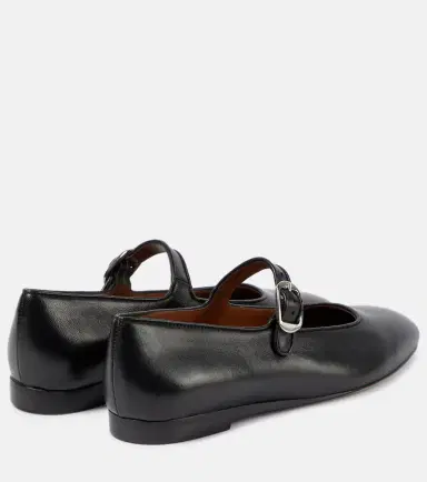 Le Monde Béryl Le Monde Béryl Leather ballet flats | Thumbnail 4 Le Monde Béryl Le Monde Béryl Leather ballet flats | Thumbnail 4