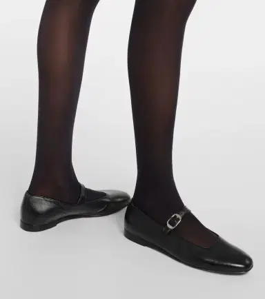 Le Monde Béryl Le Monde Béryl Leather ballet flats | Thumbnail 6 Le Monde Béryl Le Monde Béryl Leather ballet flats | Thumbnail 6