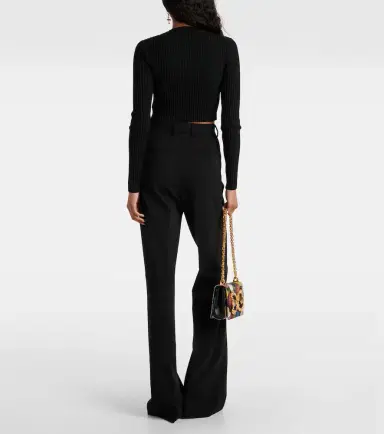 Dolce & Gabbana Ribbed-knit cropped cardigan | Thumbnail 2