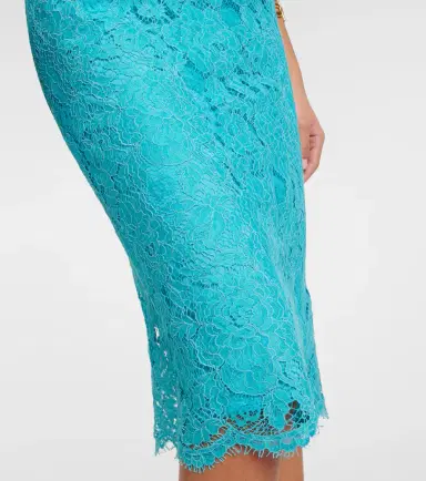 Dolce & Gabbana Cotton-blend lace midi dress | Thumbnail 5 Dolce & Gabbana Cotton-blend lace midi dress | Thumbnail 5