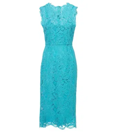 Dolce & Gabbana Cotton-blend lace midi dress | Thumbnail 1 Dolce & Gabbana Cotton-blend lace midi dress | Thumbnail 1